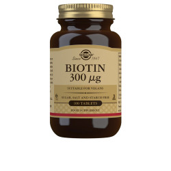 BIOTINA 300 µg 100 u by SOLGAR for Unisex